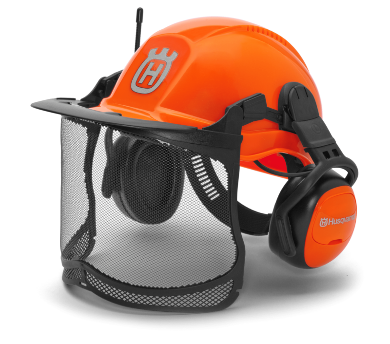 Casque forestier Functional, avec radio FM