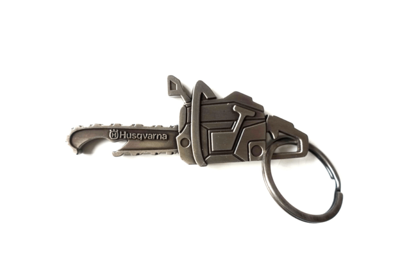 Key ring Metal Chainsaw