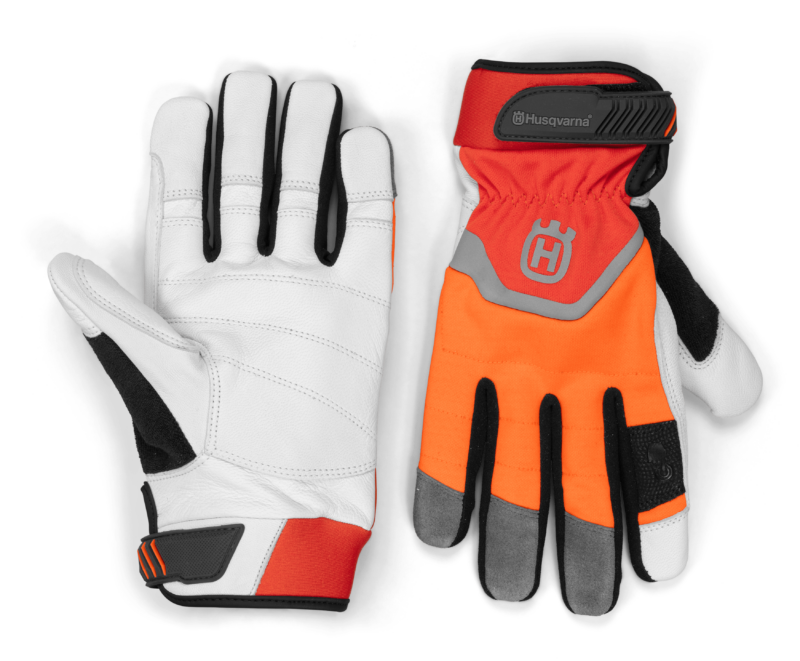 Gloves, Technical with saw protection